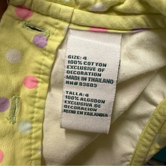 Laura Ashley Smocked Lime green floral print Dress Size 4 - Picture 3 of 7